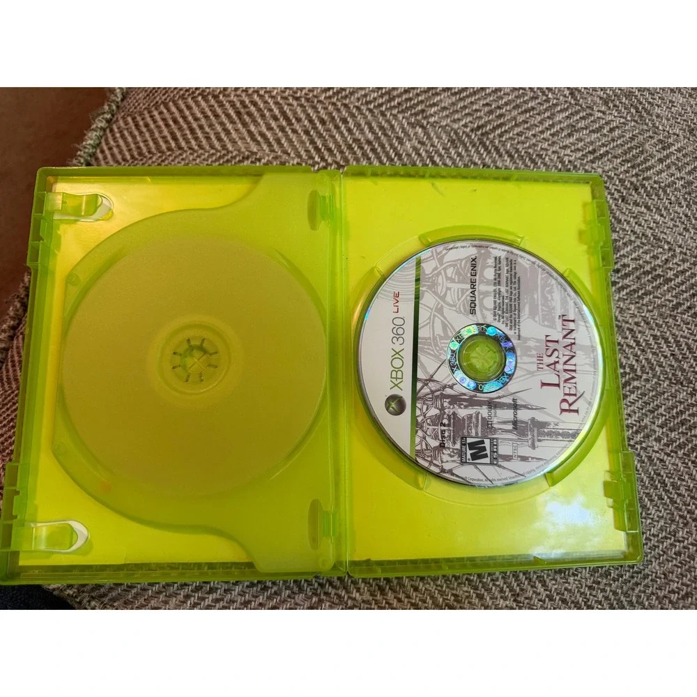 The Last Remnant Xbox 360 Square Enix RPG 2-Disc Set NTSC 2008